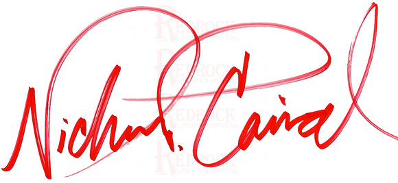 Nichole Signature in Red